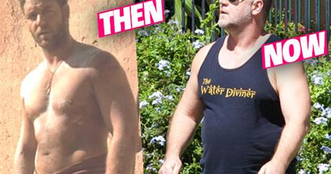 [Pics] Russell Crowe Weight Gain -- Before After Fat Photos