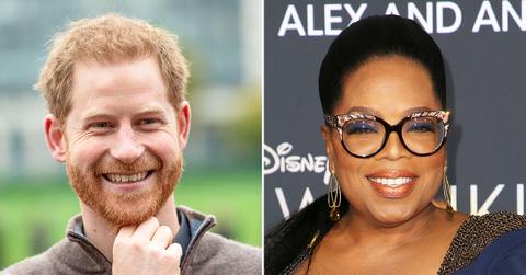 prince harry teams up with oprah meghan markle r