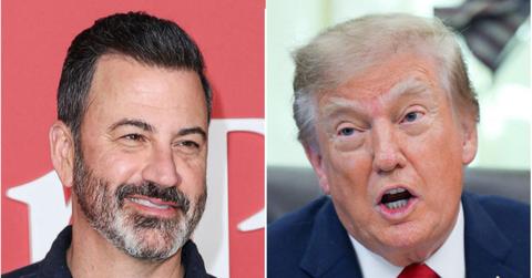 picture of Jimmy Kimmel and Donald Trump