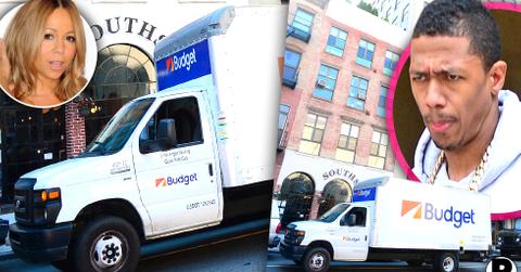 //nick cannon mariah carey moving trucks pp sl