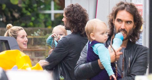 Russell Brand baby daughter photo