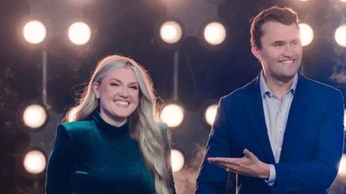 Photo of Erika and Charlie Kirk