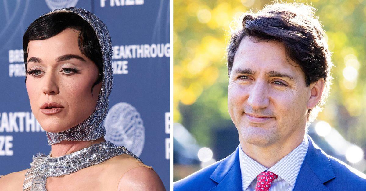 Photo of Katy Perry and Justin Trudeau