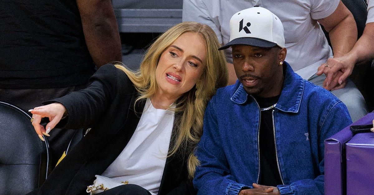 adele confirms engagment rich paul