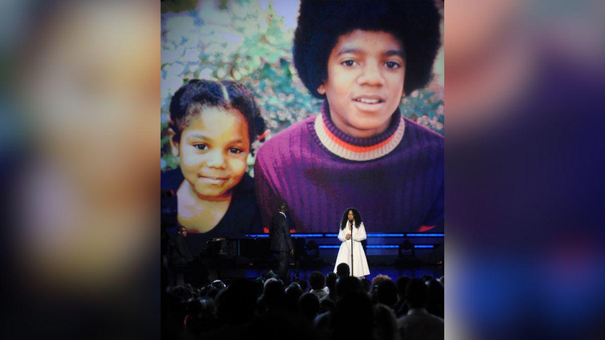 Photo of Michael Jackson, Janet Jackson