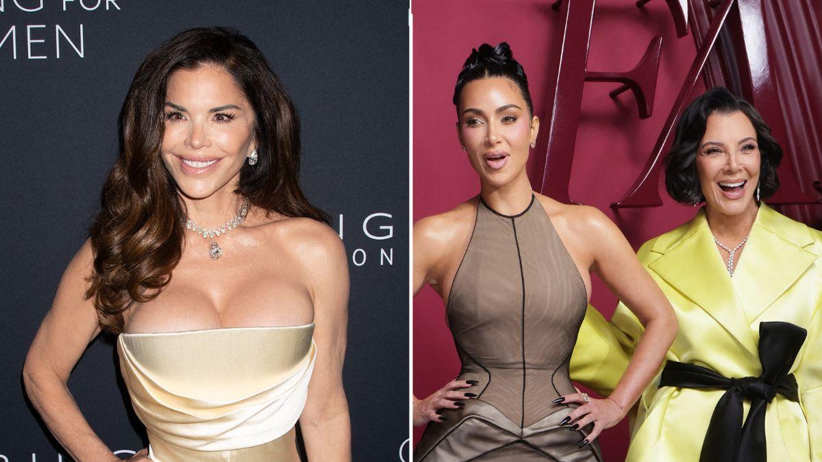 picture of lauren Sánchez, Kim Kardashian and Kris jenner