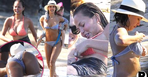 essica Alba Nip Slip Chrissy Teigen Nip Slip Bikinis Boobs Butts