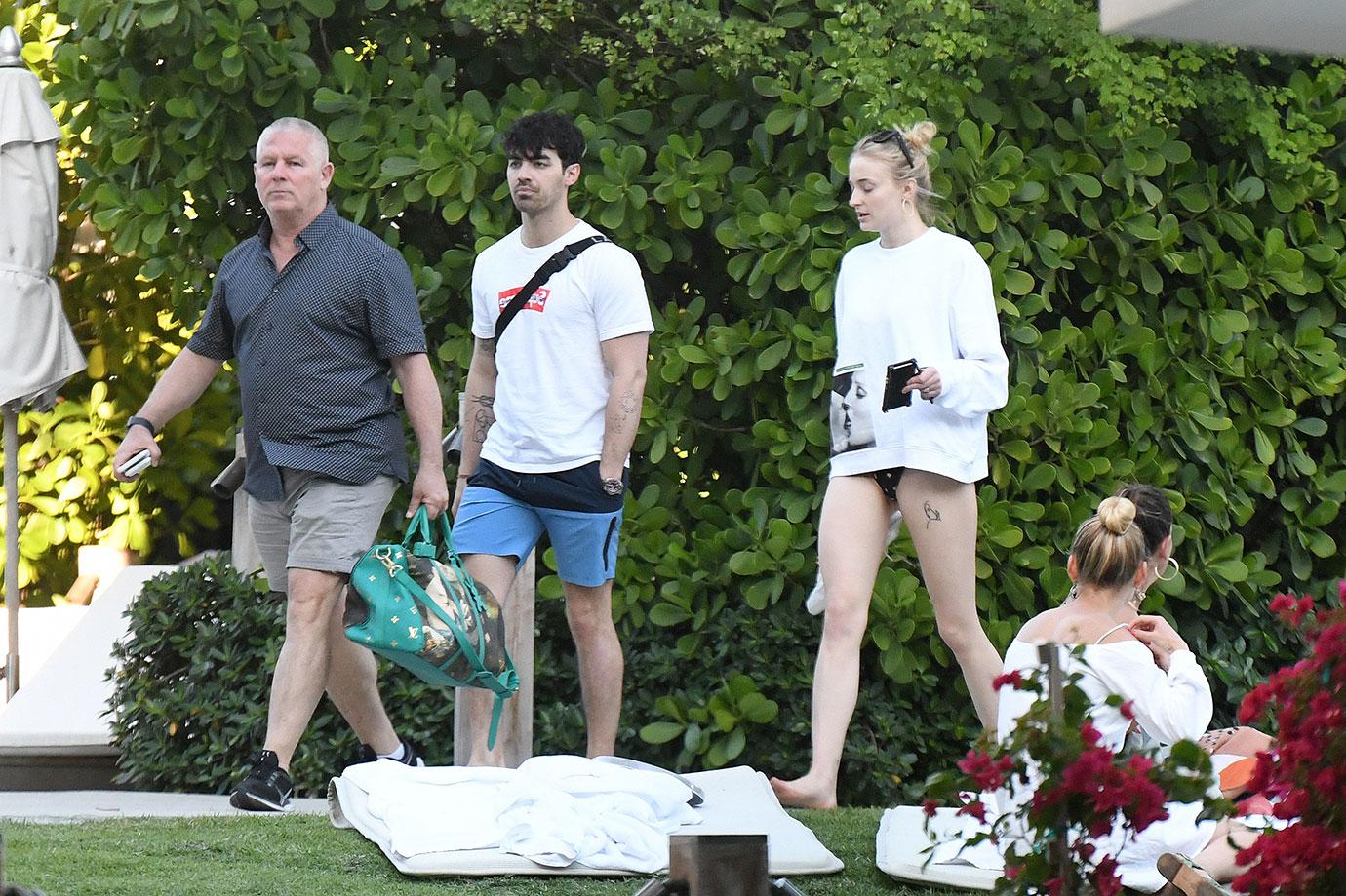 Sophie Turner Shows Swimsuit Body With Fiance Joe Jonas