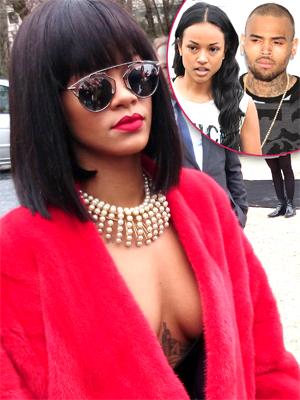 //chris brown dumps karrueche tran flirting rihanna again tall