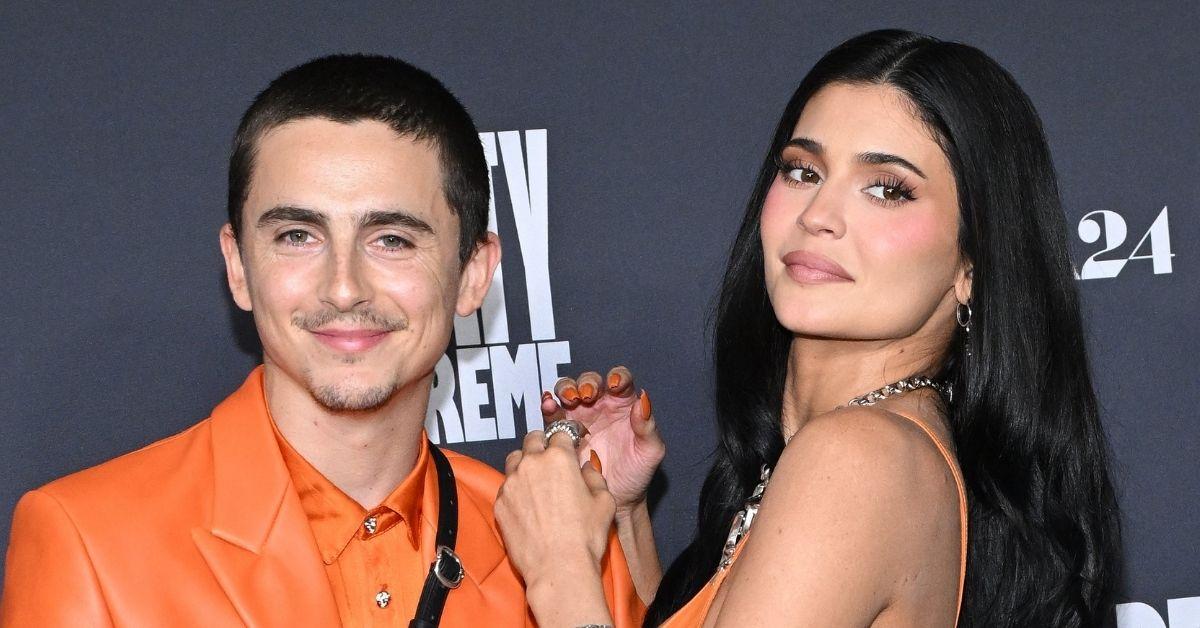 picture of Timothée Chalamet and Kylie jenner