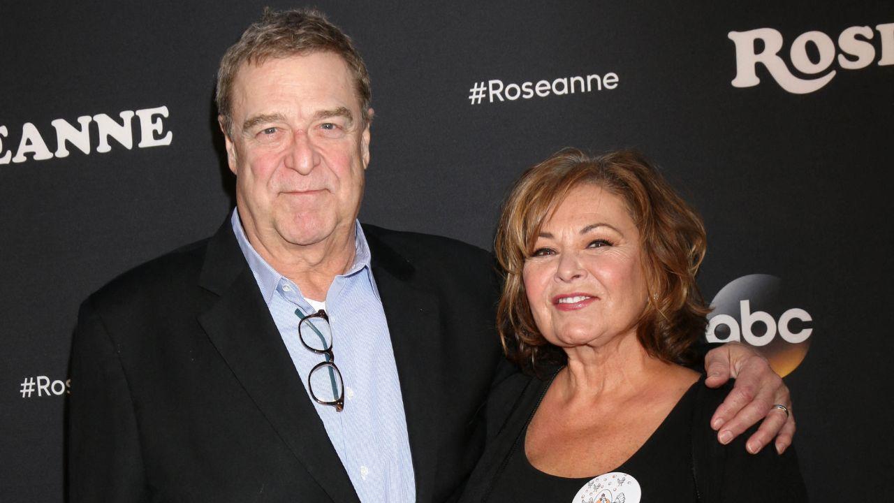 picture of John Goodman and Roseanne Barr