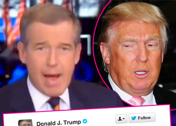 //donald trump feud brian williams