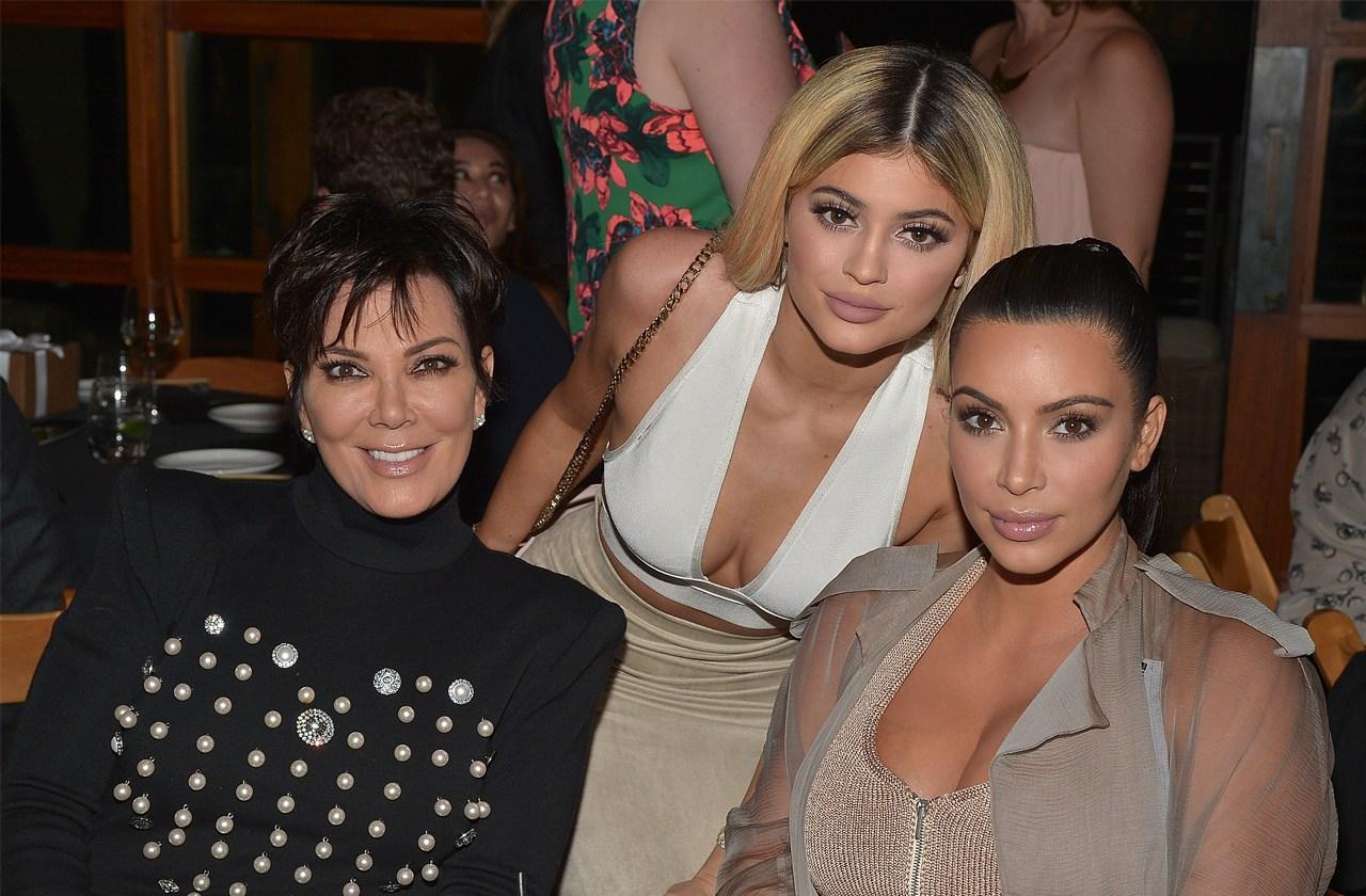 kris jenner, kylie jenner, kim kardashian