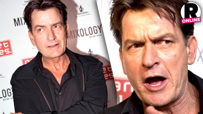 //charlie sheen fires head security pp sl