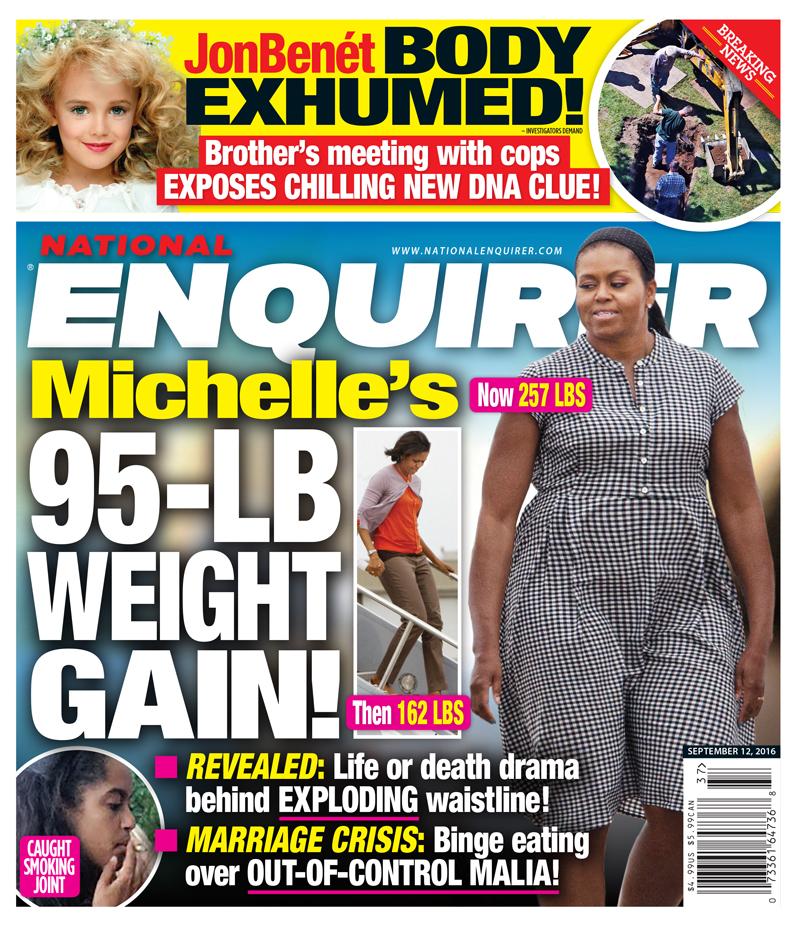 michelle obama weight gain