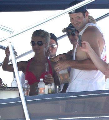 The true story behind Tony Romo's bye week Cabo trip with Jessica