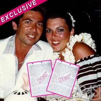 Robert Kardashian Kris Jenner Divorce Documents 