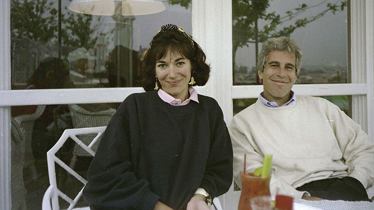 Photo of Ghislaine Maxwell, Jeffrey Epstein