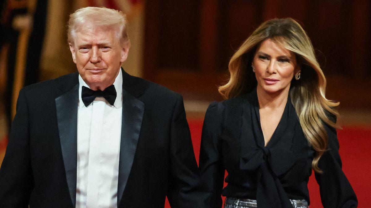 image of Melania later admitted she liked the dance at times.