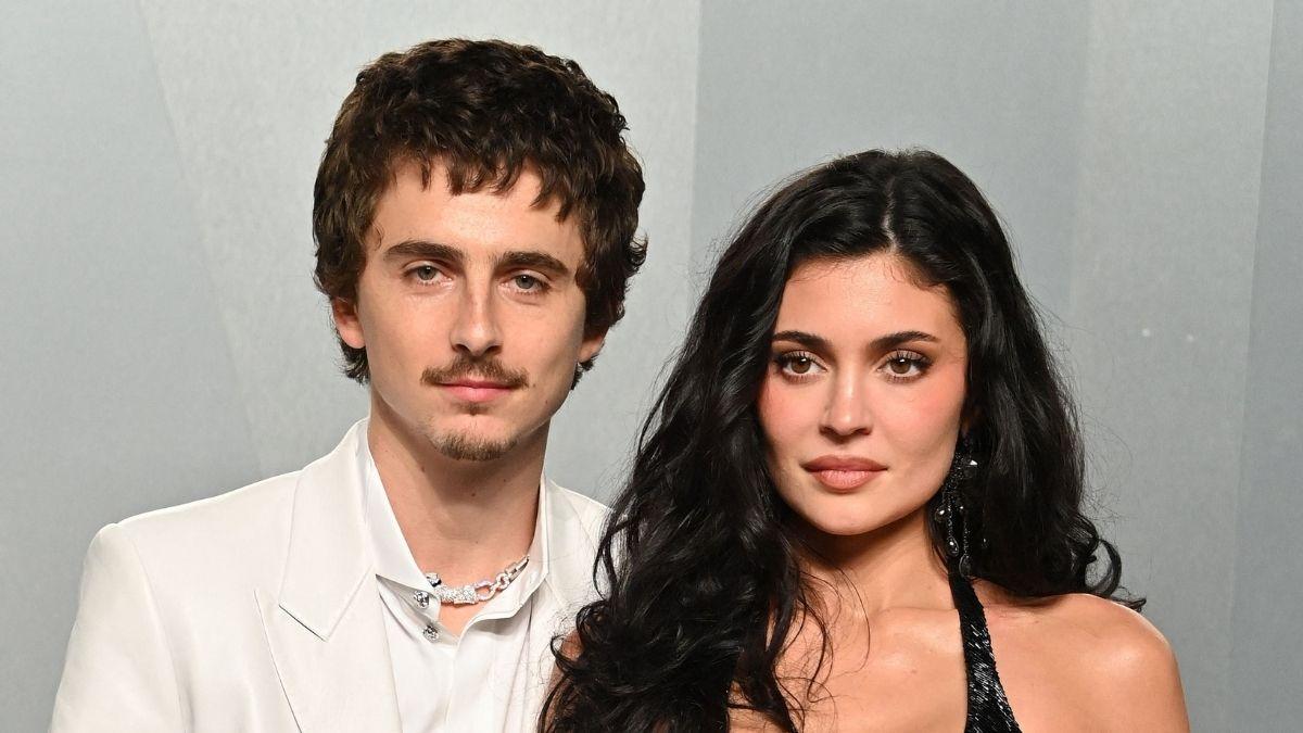 picture of Kylie Jenner and Timothée Chalamet