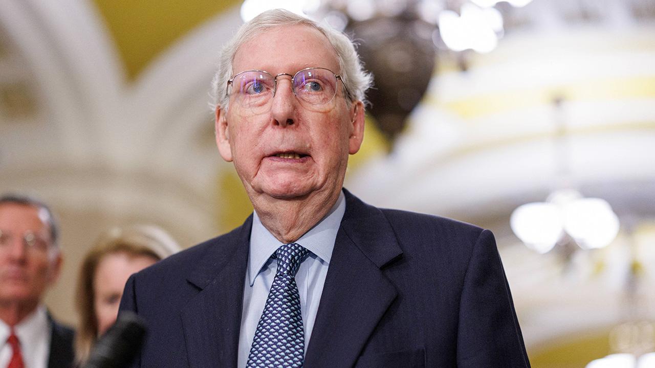 Mitch McConnell was hospitalized in June.
