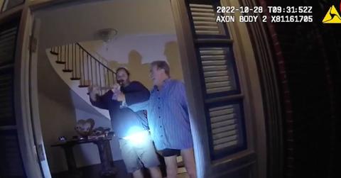 paul pelosi attack footage