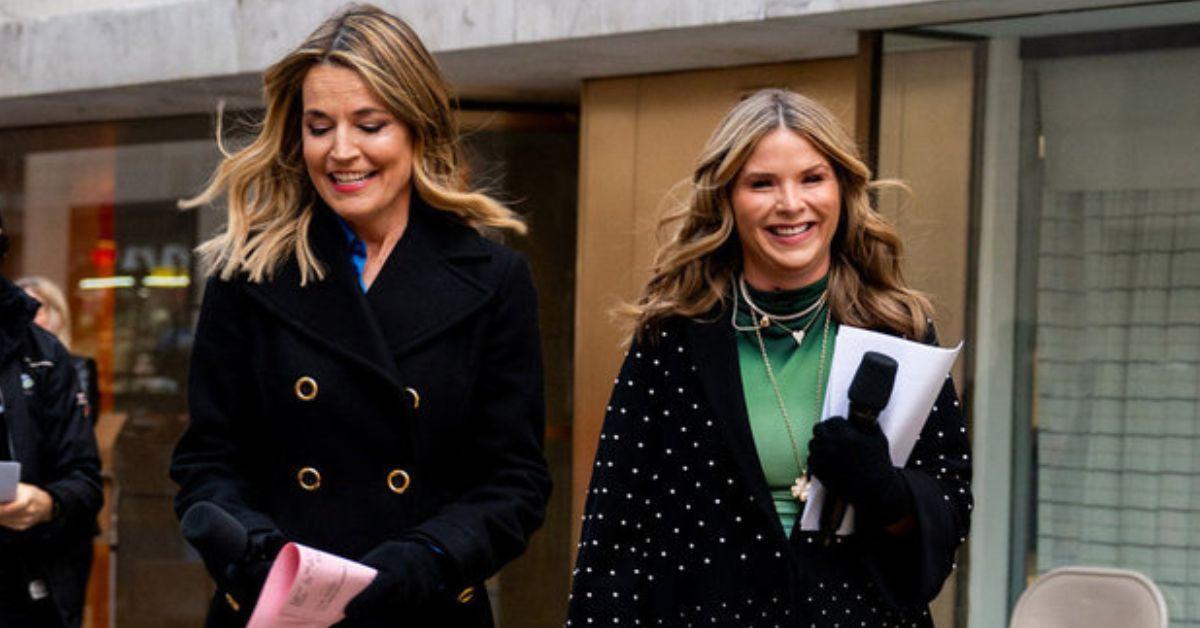Photo of Savannah Guthrie and Jenna Bush Hager