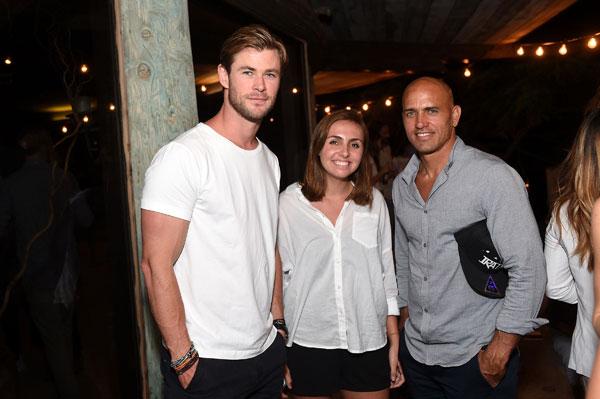 celebrities celebrate launch outerknown menswear