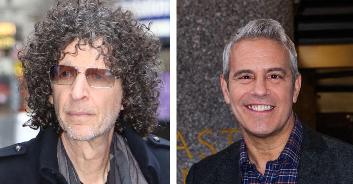 Photo of Howard Stern and Andy Cohen