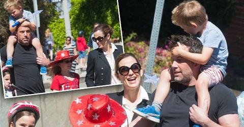 Jennifer Garner Ben Affleck Family Reunited Divorce Rumors