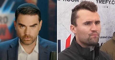picture of Ben Shapiro and Charlie Kirk