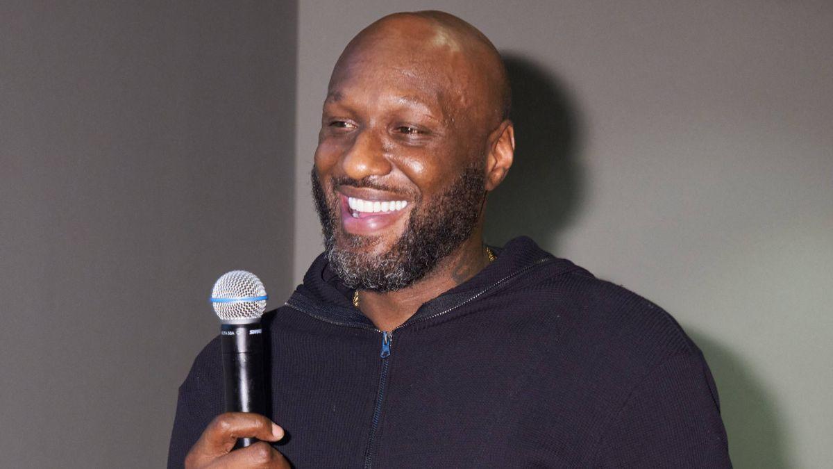 image of Lamar Odom was spotted at a Las Vegas bar just days after his DUI arrest.