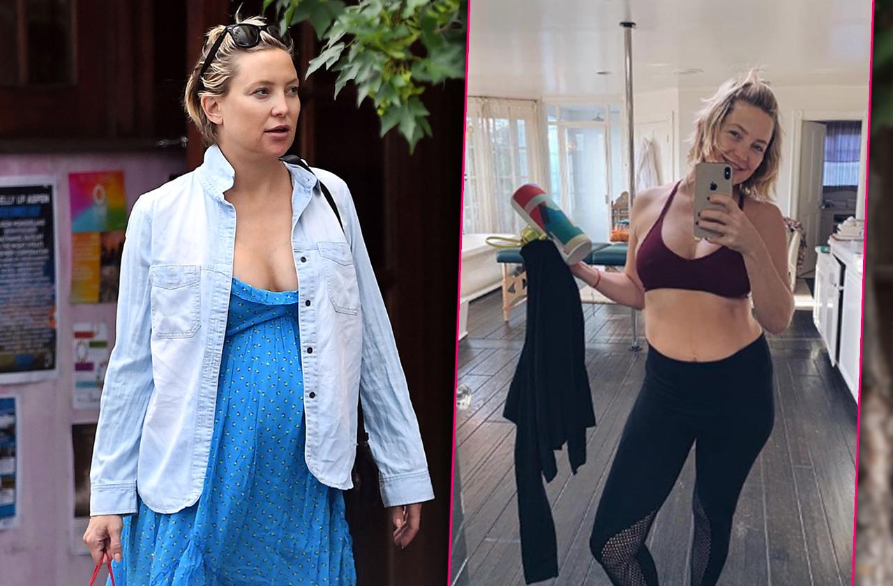 Kate Hudson Turns To Stripper Pole To Lose New Mama Fat