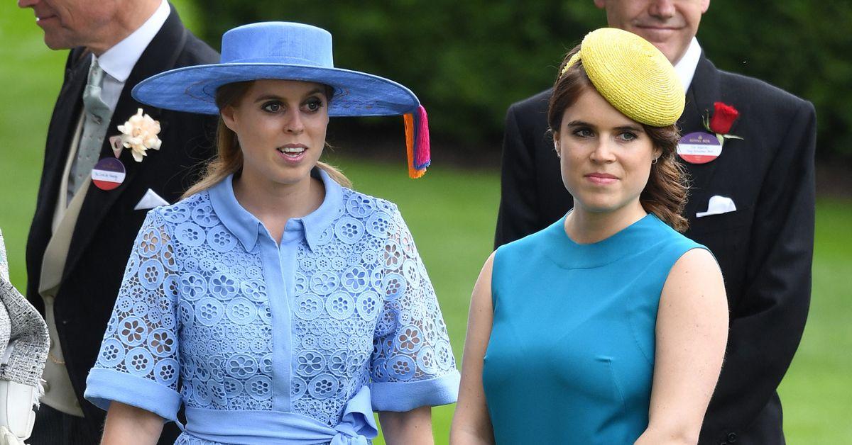 Photo of Princess Beatrice and Eugenie