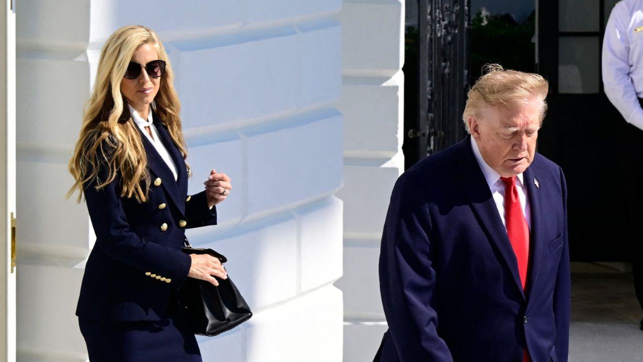 Photo of Donald Trump and Katie Zacharia