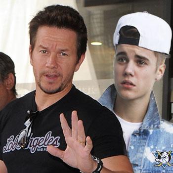 Mark wahlberg cheap and justin bieber