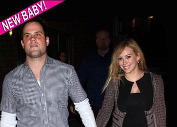 //hilary duff birth luca comrie