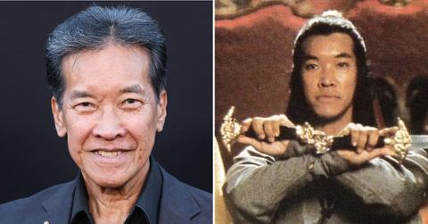 Photo of Peter Kwong and 'Big Trouble in Little China.'