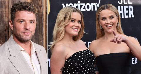 Split photo of Ryan Phillippe, Ava Phillippe and Reese Witherspoon