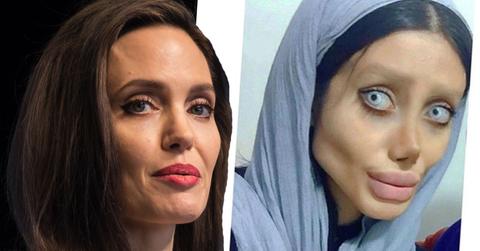 //Woman gets Surgeries To Look Like Angelina Jolie pp