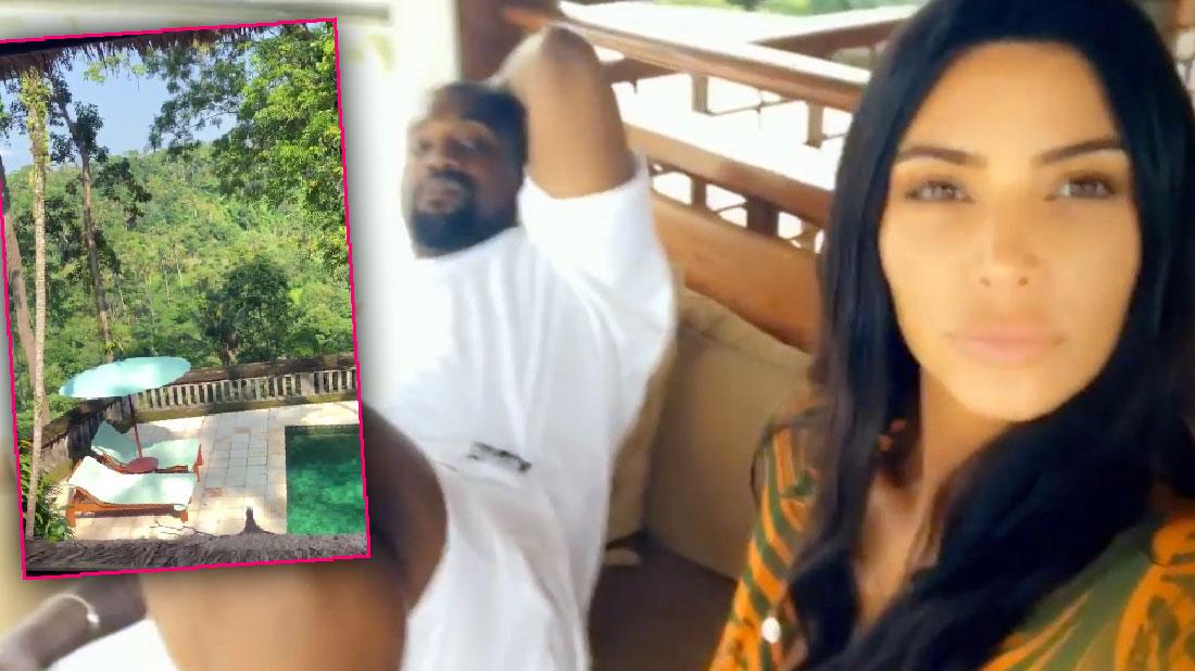 Kim Kardashian And Kanye West Share Bali Photographs