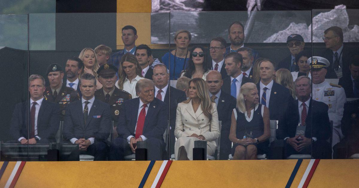 melania trump parade