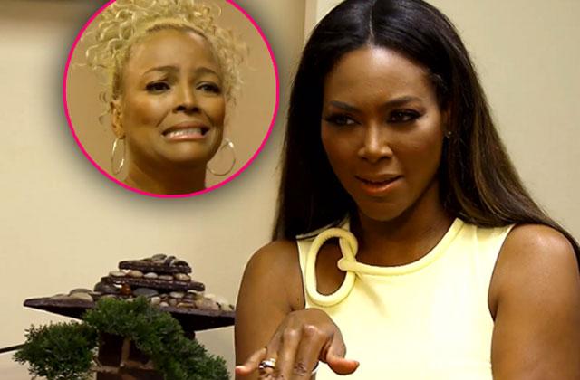 //Kenya moore kim fields fight rhoa  pp