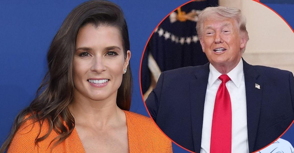 Donald Trump Roasted for 'Pervy' Fixation on Danica Patrick's 'Little Widow's Peak' During Turning Point USA Speech