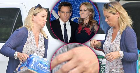 //Christine Taylor no ring ben stiller divorce pp