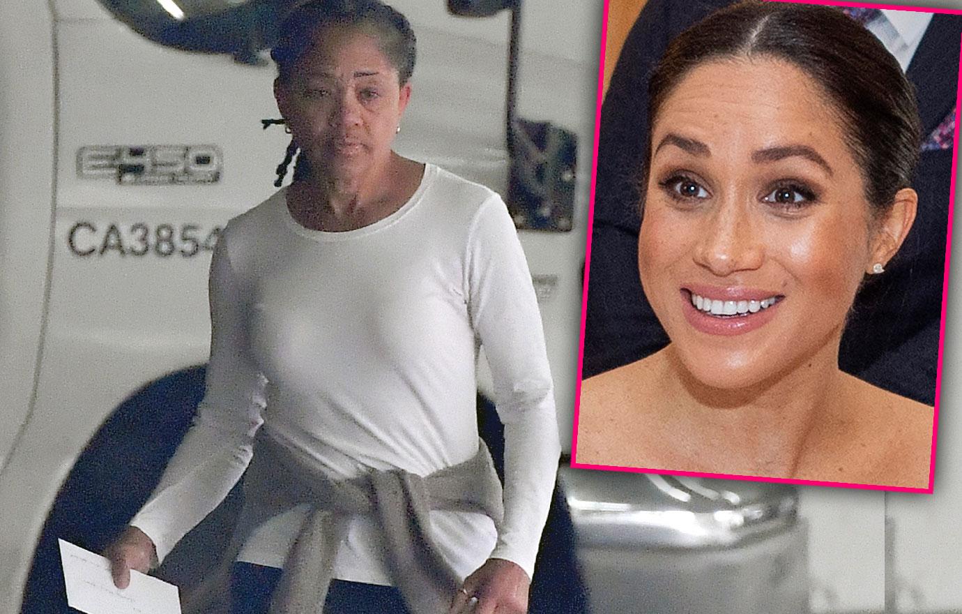 Doria Ragland Takes Yoga Class In Los Angeles