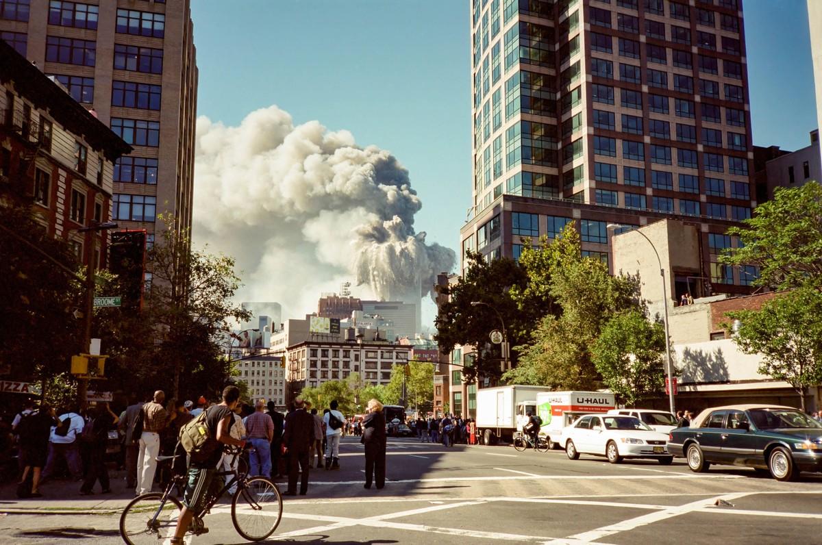Survivor Martin Glynn recalled Moira Smith directing people to safety inside the South Tower before its collapse.
