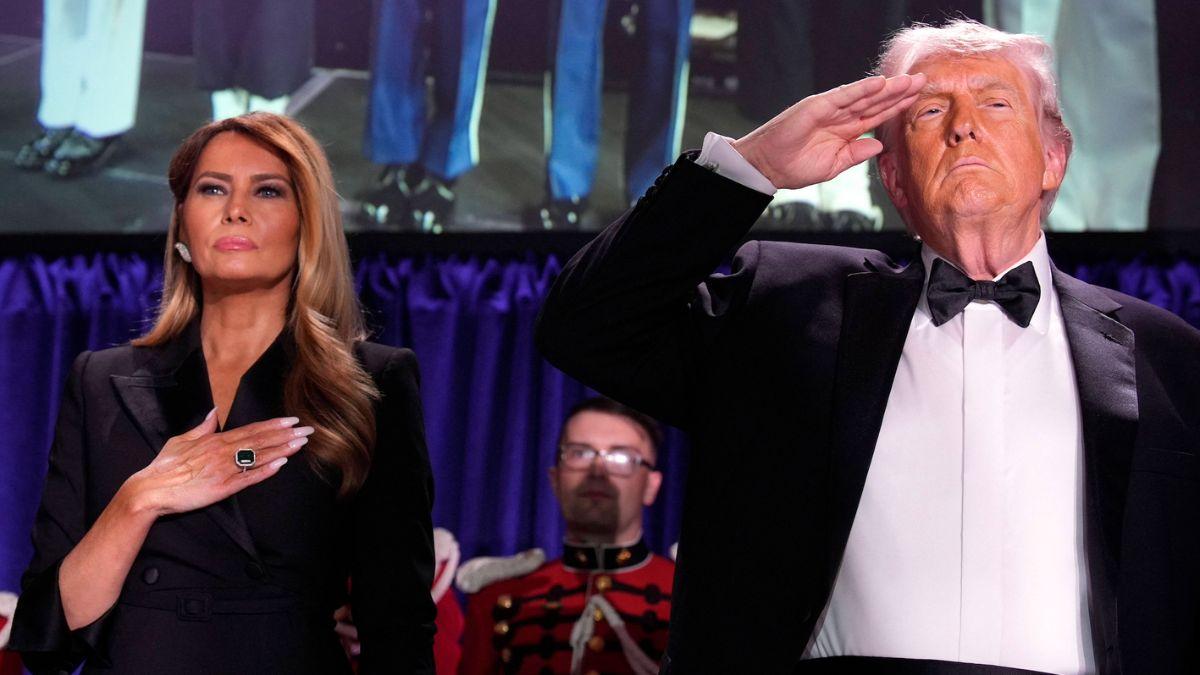 Photo of Melania Trump, Donald Trump