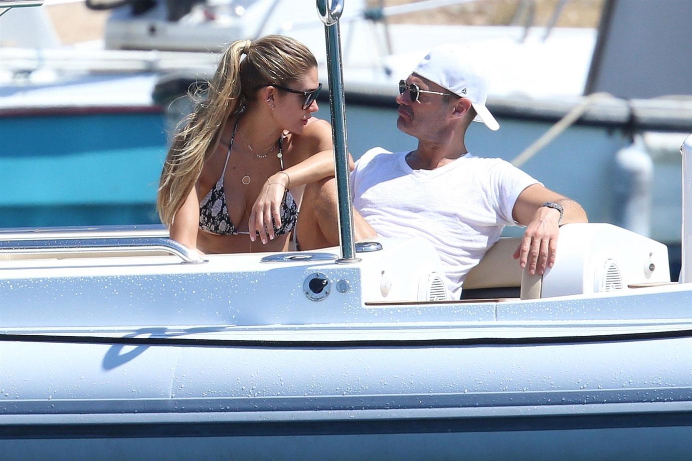 Ryan Seacrest & Girlfriend Shayna Taylor Show Beach Bodies Is Italy