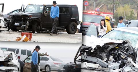 Bruce Jenner Car Crash Photos